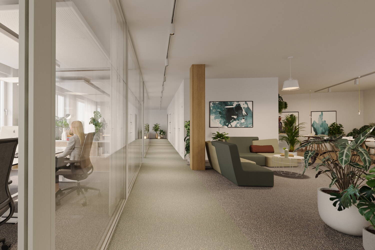 vitaone Büro Openspace vitaone Büro Openspace, Grossraumbüro